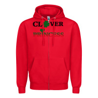 Red Clover Princess Zipper Hoodie - Bettercallsaul