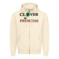 Sandshell Clover Princess Zipper Hoodie - Bettercallsaul