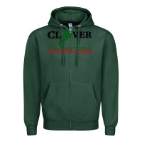 Sports Green Clover Princess Zipper Hoodie - Bettercallsaul