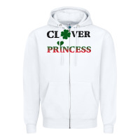 White Clover Princess Zipper Hoodie - Bettercallsaul