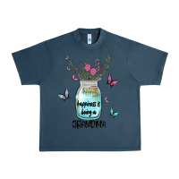 Midnight Navy grandma preview costom name Urban Heavy Tee - MaliasSmallBusiness