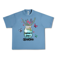 Pebble Blue grandma preview costom name Urban Heavy Tee - MaliasSmallBusiness