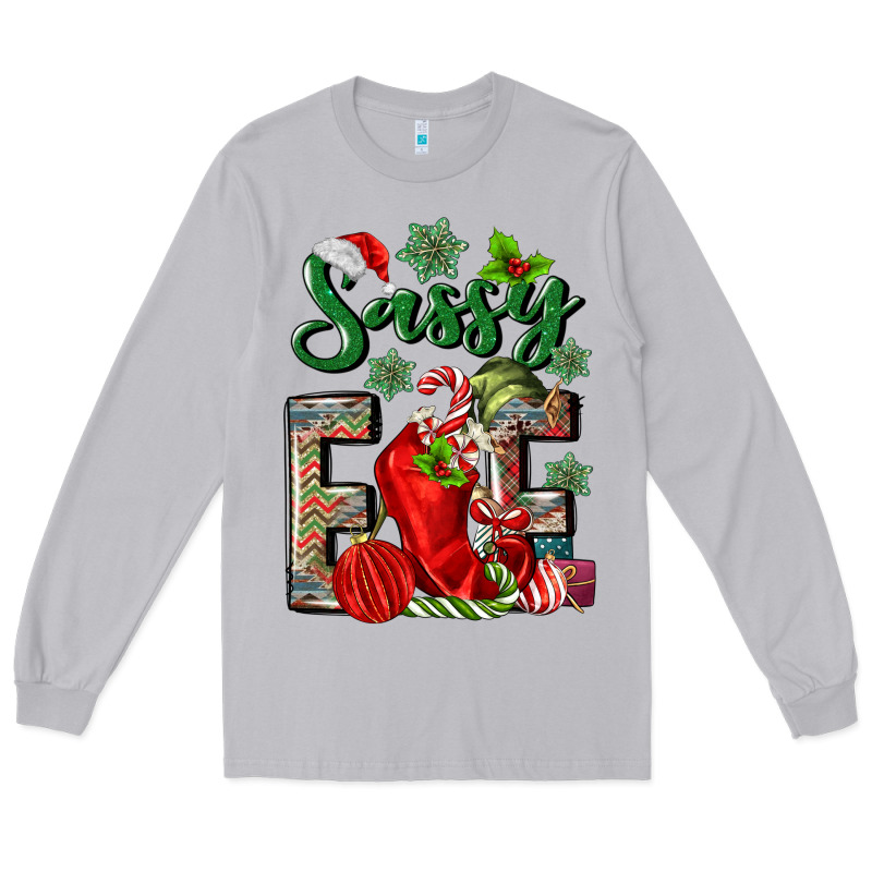 Sassy Elf Long Sleeve Tee by MaliasSmallBusiness | Teevron