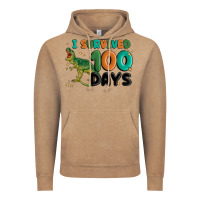 Vintage Coffee i survived 100 days Vintage Hoodie - MaliasSmallBusiness