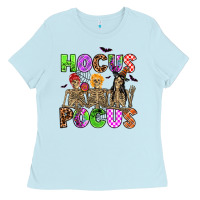 Baby Blue hocus pocus skeleton Ladies Tee - AdoDesignShop