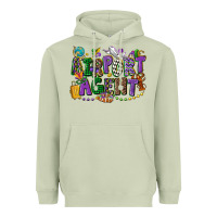 Matcha airport agent mardi gras Heavyweight Hoodie - CowGirlArtShop