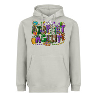 Moon Dust airport agent mardi gras Heavyweight Hoodie - CowGirlArtShop