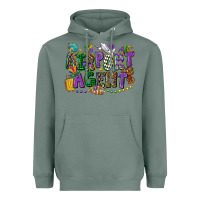 Sage airport agent mardi gras Heavyweight Hoodie - CowGirlArtShop