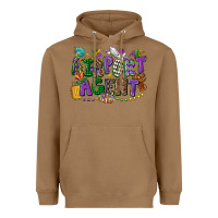 Toasted Coconut airport agent mardi gras Heavyweight Hoodie - CowGirlArtShop