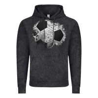 Vintage Black cowhide soccer patch Vintage Hoodie - Jasminsmagicworld