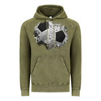 Vintage Olive cowhide soccer patch Vintage Hoodie - Jasminsmagicworld