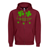 Burgundy Irish Princess Zipper Hoodie - Bettercallsaul