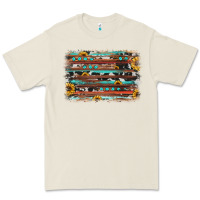 Bone sunflower gemstone background Premium Tee - JahusDesignShop