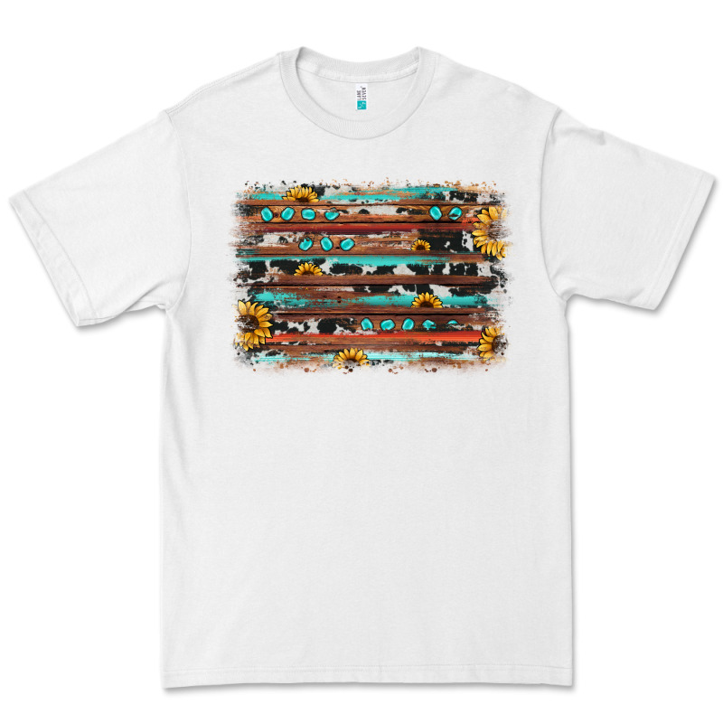 Sunflower Gemstone Background Premium Tee by JahusDesignShop | Teevron