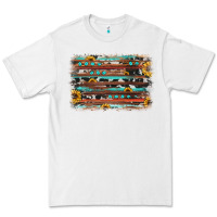White sunflower gemstone background Premium Tee - JahusDesignShop