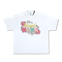 White blessed nana Urban Heavy Tee - MaliasSmallBusiness
