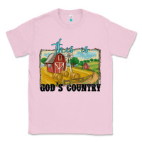 Bubblegum Pink this is god's country Classic Tee - MaliasSmallBusiness