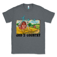 Charcoal Heather this is god's country Classic Tee - MaliasSmallBusiness
