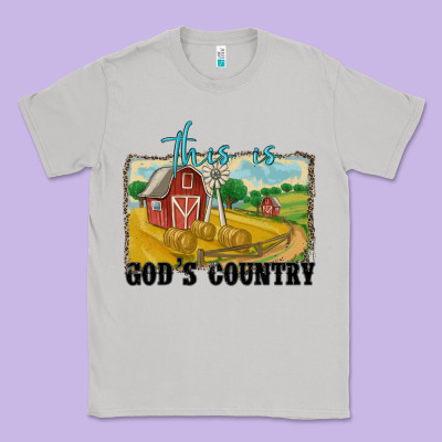 This Is God's Country Classic Tee Designed By Maliassmallbusiness