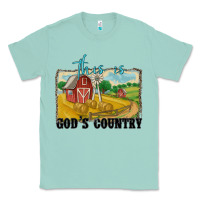 Seafoam this is god's country Classic Tee - MaliasSmallBusiness