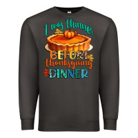Smoke i was thinner before thanksgiving dinner Premium Sweatshirt - CowGirlArtShop