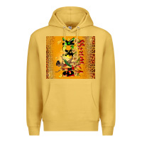 Antique Gold black princess Premium Hoodie - CowGirlArtShop