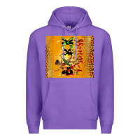 Purple black princess Premium Hoodie - CowGirlArtShop