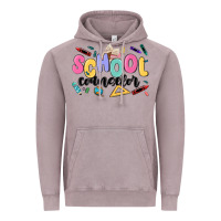 Vintage Zinc school counselor Vintage Hoodie - MaliasSmallBusiness