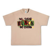 Burro no sugar black no cream Urban Heavy Tee - MaliasSmallBusiness