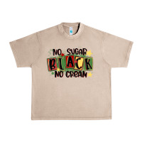 French Oak no sugar black no cream Urban Heavy Tee - MaliasSmallBusiness