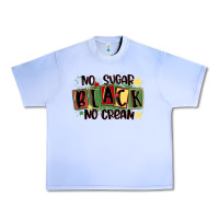 Grape Ice no sugar black no cream Urban Heavy Tee - MaliasSmallBusiness