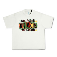 Pistachio no sugar black no cream Urban Heavy Tee - MaliasSmallBusiness
