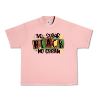 Salmon no sugar black no cream Urban Heavy Tee - MaliasSmallBusiness