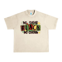 Sandshell no sugar black no cream Urban Heavy Tee - MaliasSmallBusiness