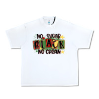 White no sugar black no cream Urban Heavy Tee - MaliasSmallBusiness