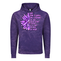 Cloud Purple purple pancreatic cancer sunflower and cancer ribb Vintage Hoodie - MaliasSmallBusiness