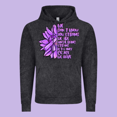 Purple Pancreatic Cancer Sunflower And Cancer Ribb Vintage Hoodie Designed By Maliassmallbusiness