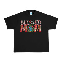 Black blessed mom christmas Urban Heavy Tee - AdoDesignShop