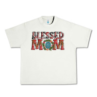 Pistachio blessed mom christmas Urban Heavy Tee - AdoDesignShop