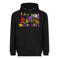 Black i dig mardi gras Heavyweight Hoodie - CowGirlArtShop
