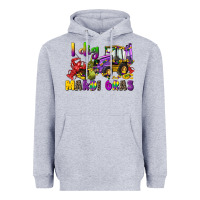 Heather Grey i dig mardi gras Heavyweight Hoodie - CowGirlArtShop