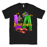 Black louisiana mardi gras Classic Tee - MaliasSmallBusiness