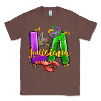 Chestnut louisiana mardi gras Classic Tee - MaliasSmallBusiness