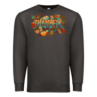 Smoke thankful for everything Premium Sweatshirt - CowGirlArtShop