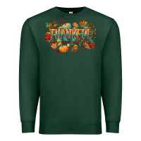 Sports Green thankful for everything Premium Sweatshirt - CowGirlArtShop