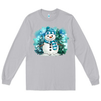 Moon Dust winter snowman Long Sleeve Tee - MaliasSmallBusiness