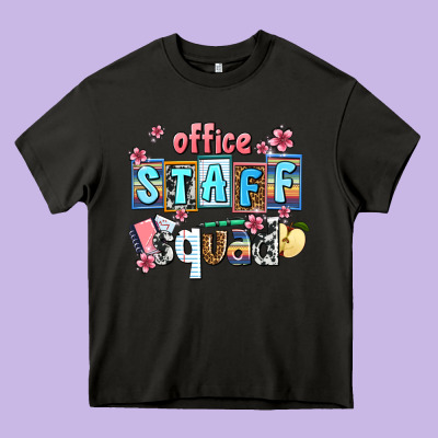 Staff Squad Heavy Core Tee Designed By Adodesignshop