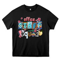 Black staff squad Heavy Core Tee - AdoDesignShop