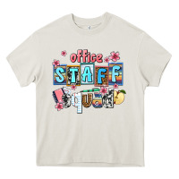 Cream staff squad Heavy Core Tee - AdoDesignShop