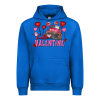 Cobalt hello valentine valentine's day truck Urban Hoodie - FaDigitalArtStudio